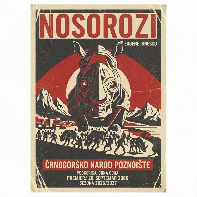 Nosorozi na obali Jadrana: Ežen Jonesko i anatomija kolektivnog ludila